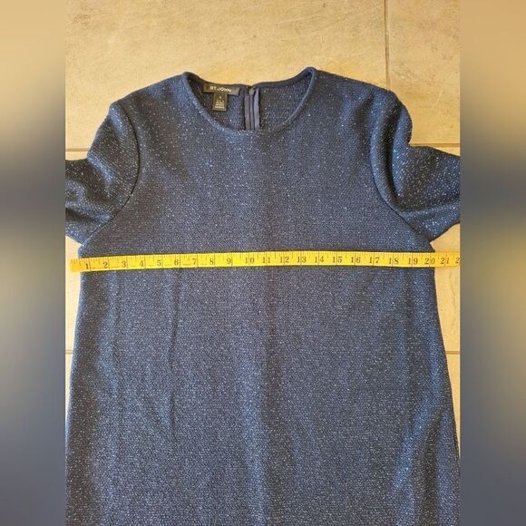 ST.JOHN BLUE DRESS size 10‎ - Picture 7 of 7